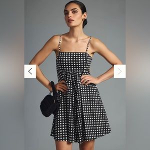 Hutch Bandeau Romper, standard length, Black Motif, still on website